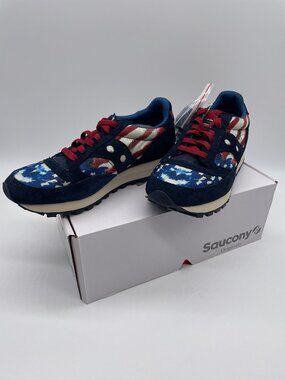 Women’s Saucony Jazz 81 Navy Red Marine S60613-76 US Size 9, EUR size 40.5 NEW
